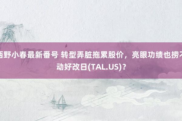 西野小春最新番号 转型弄脏拖累股价，亮眼功绩也捞不动好改日(TAL.US)？