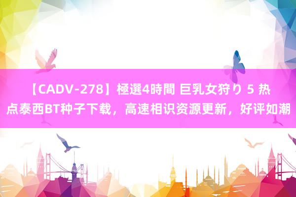 【CADV-278】極選4時間 巨乳女狩り 5 热点泰西BT种子下载，高速相识资源更新，好评如潮