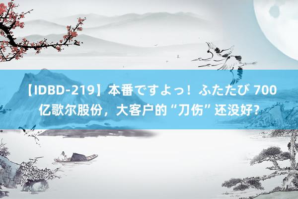 【IDBD-219】本番ですよっ！ふたたび 700亿歌尔股份，大客户的“刀伤”还没好？